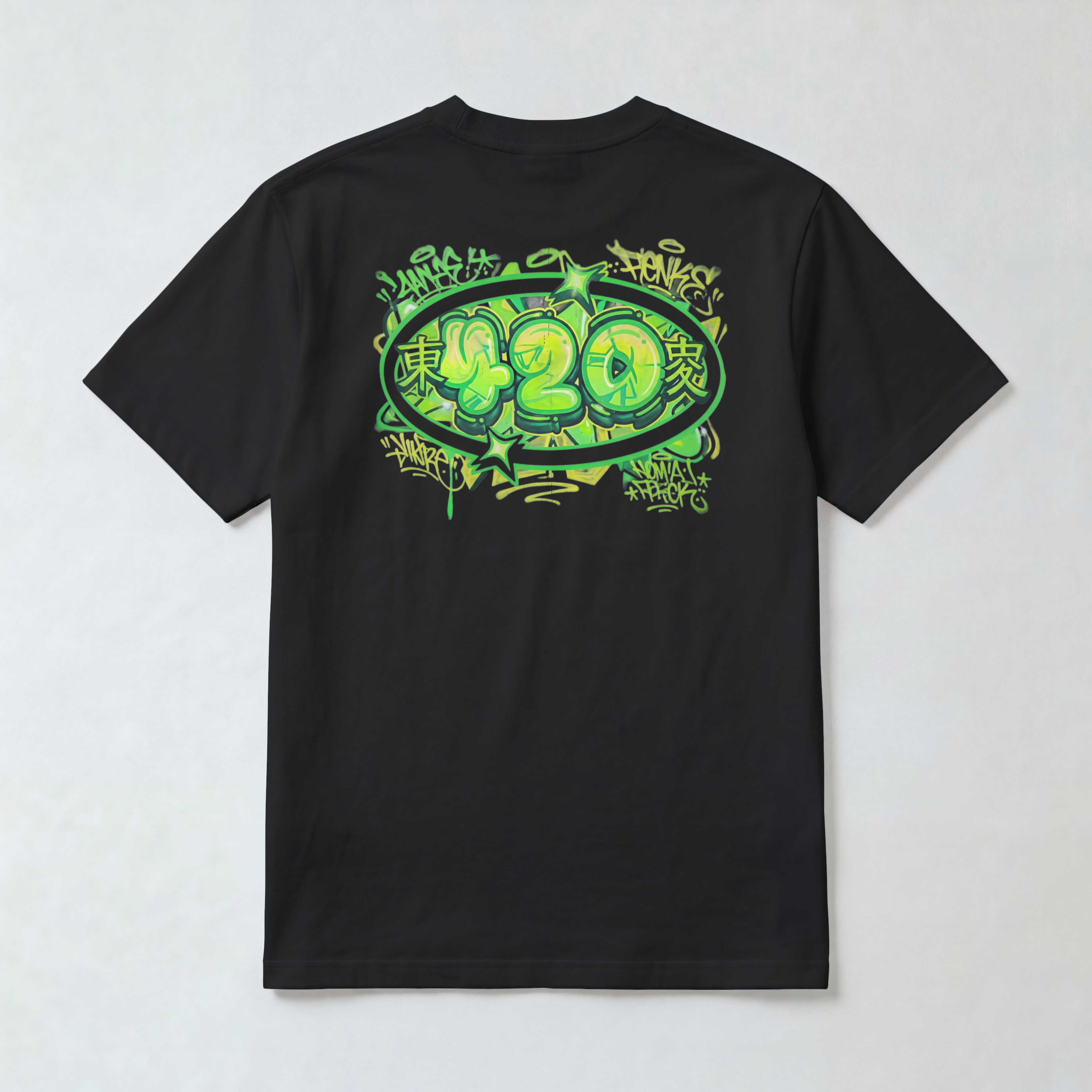 Tokyo Graffiti 420 Graphic Short Sleeve Tee
