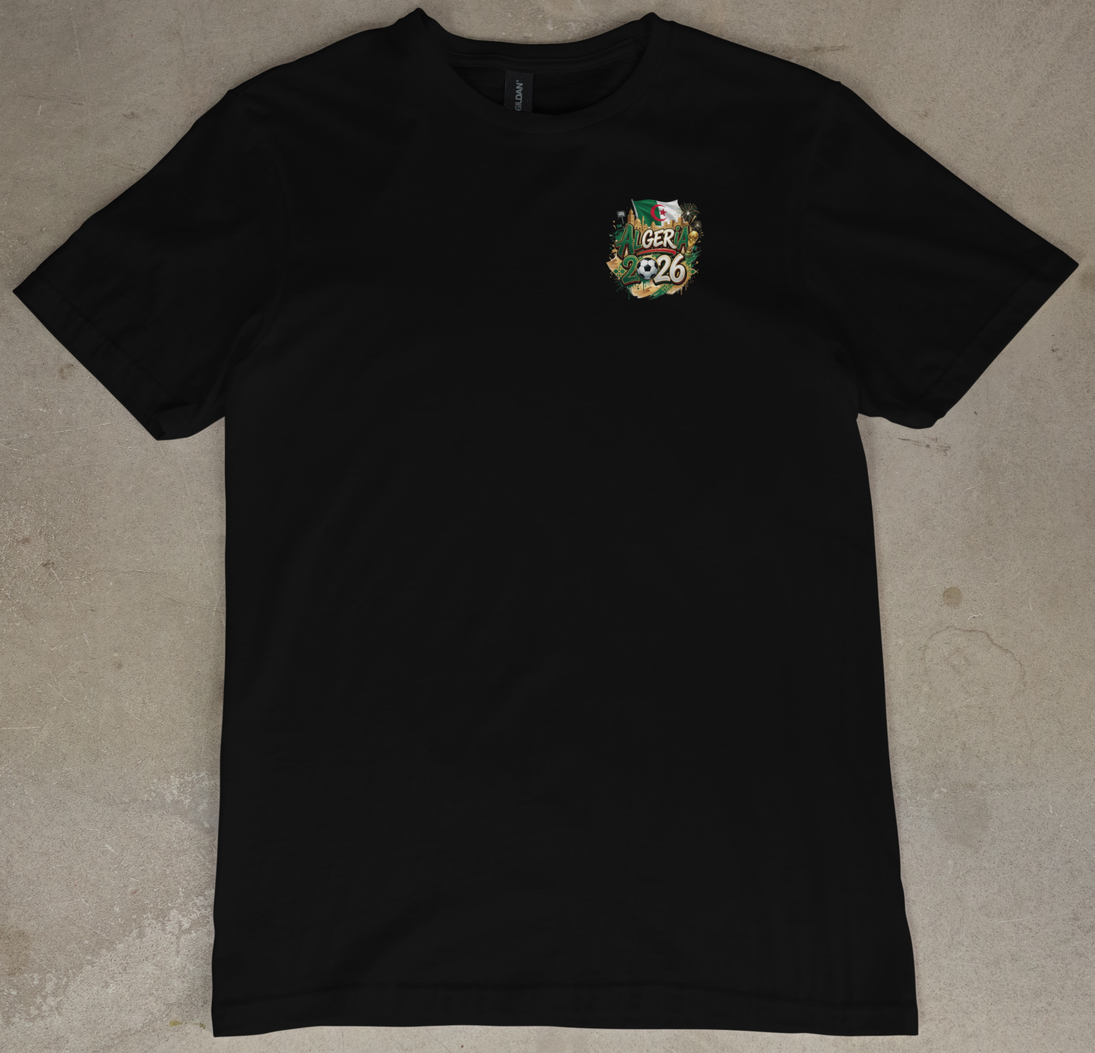 Soccer Algeria Short Sleeve Tee