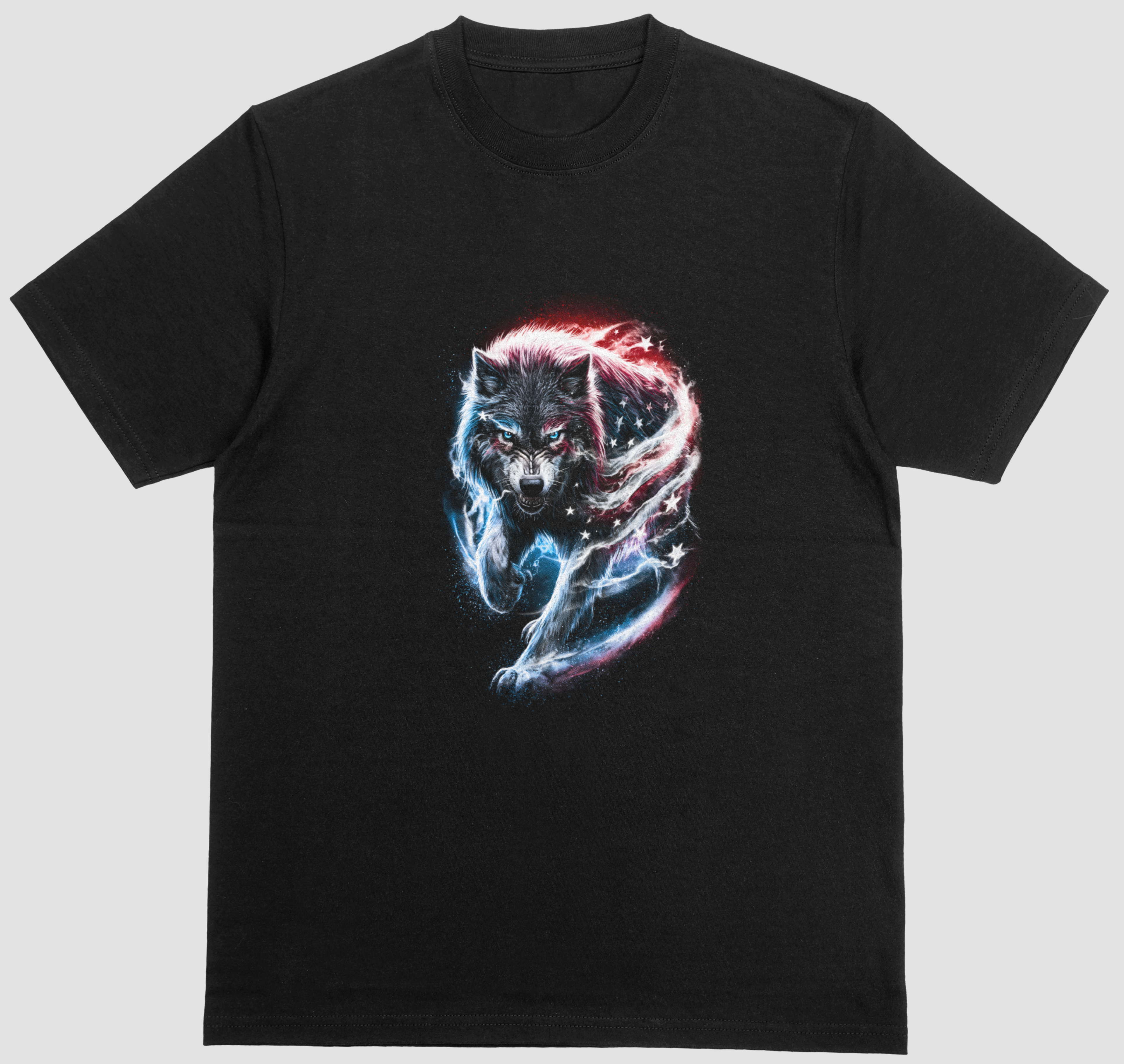 American Wolf Graphic Short Sleeve Tee