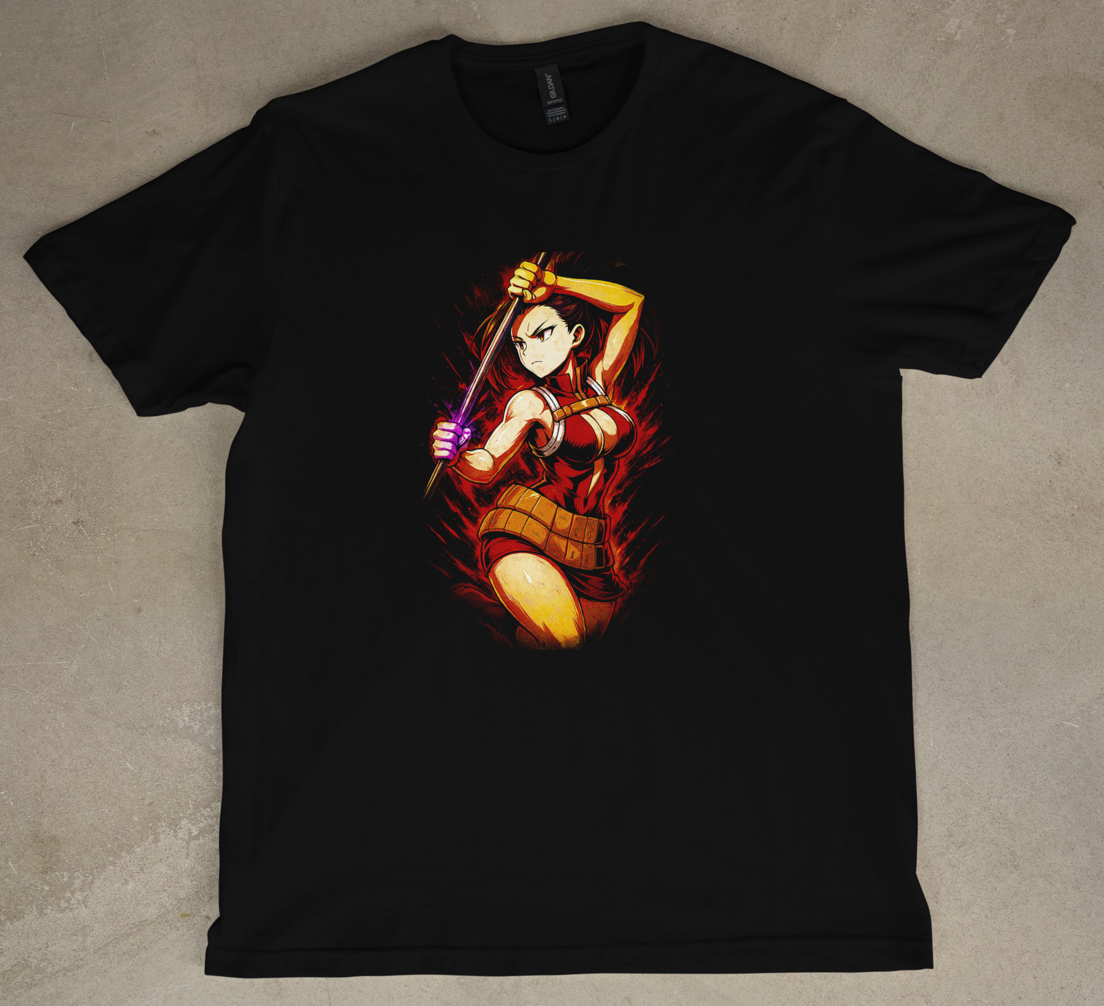 Momo Yaoyorozu MHA Inspired Graphic Short Sleeve Tee
