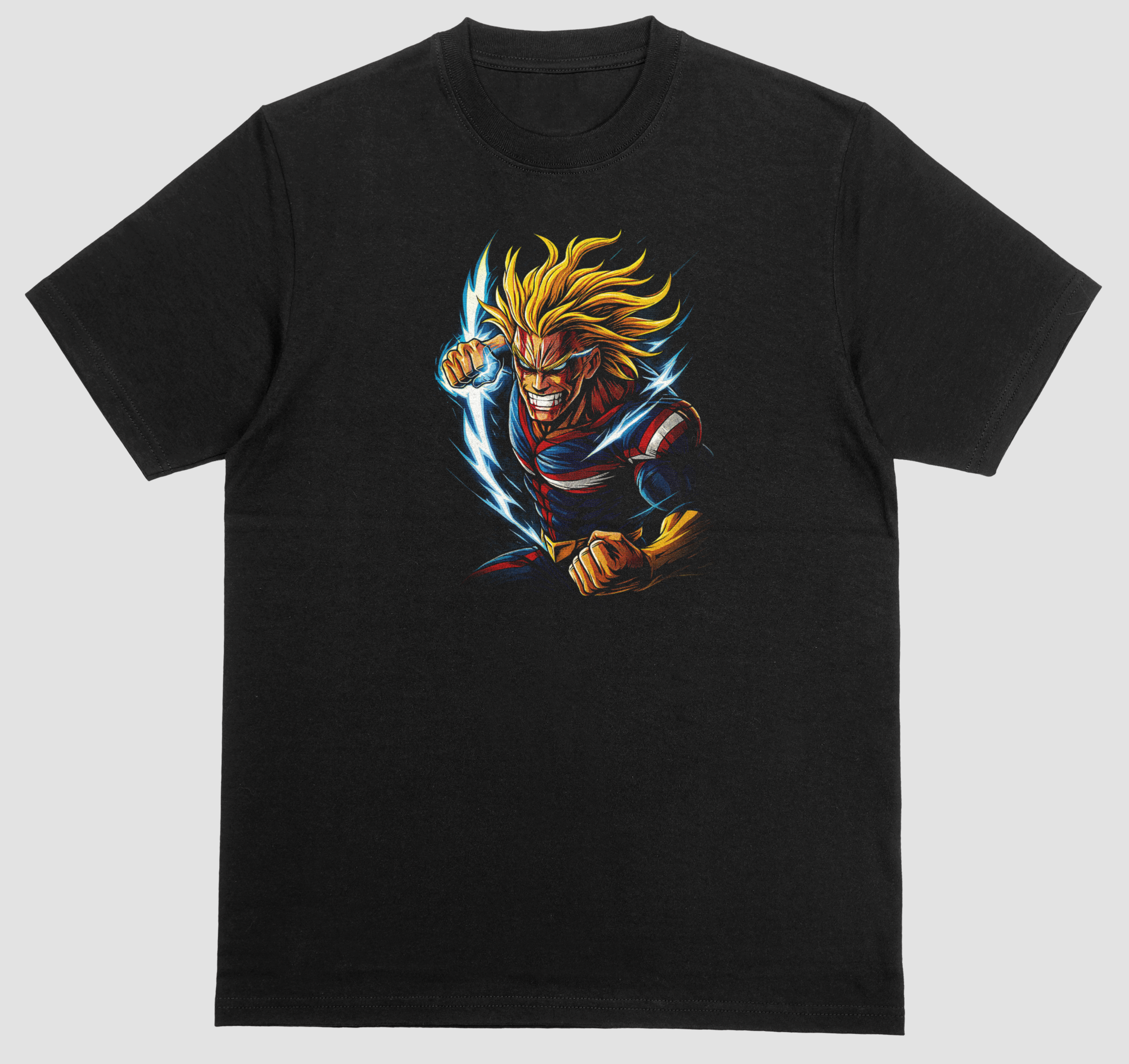 All Might MHA Inspired Graphic Short Sleeve Tee