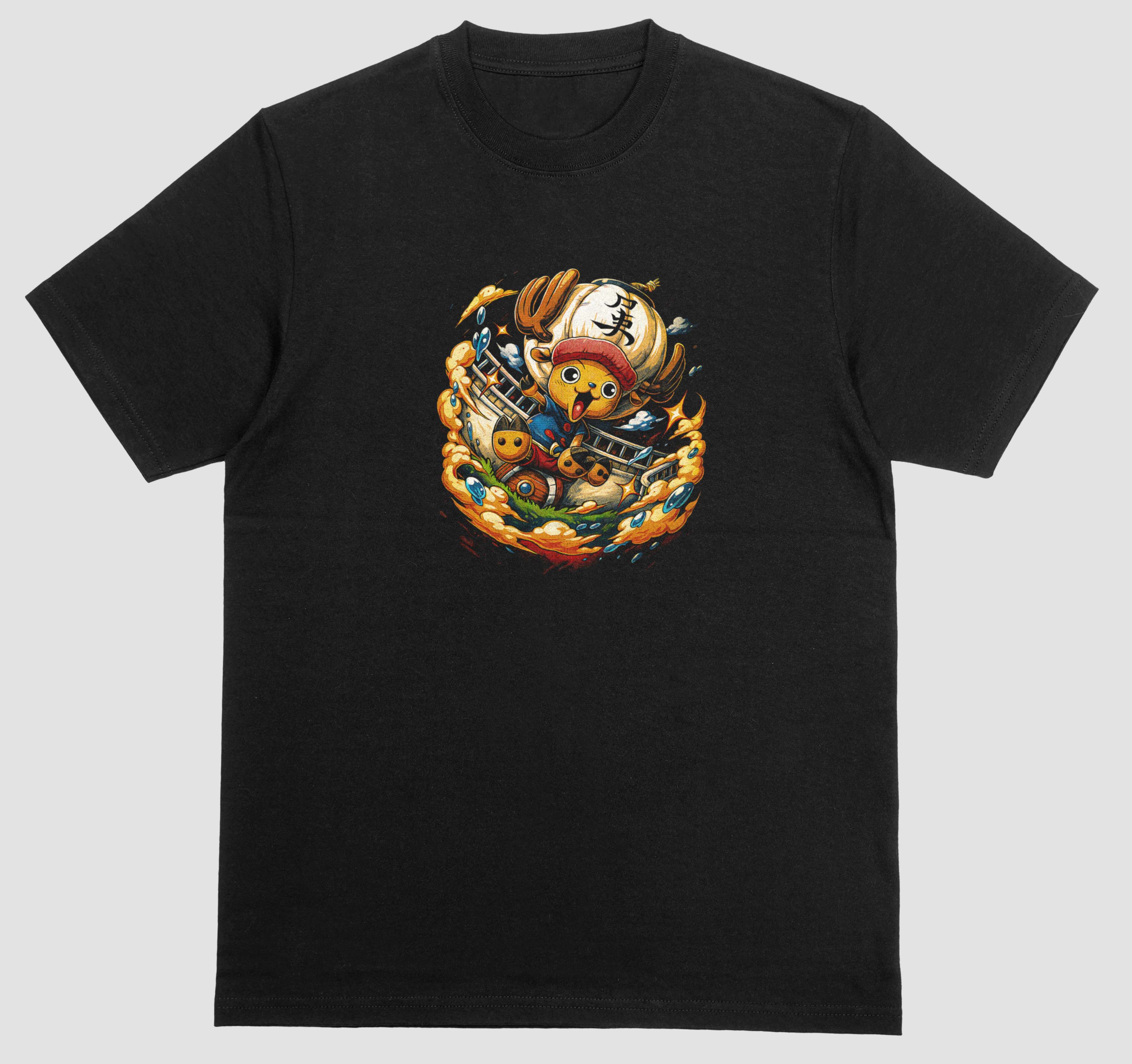 Tony Tony Chopper OP Inspired Graphic Short Sleeve Tee