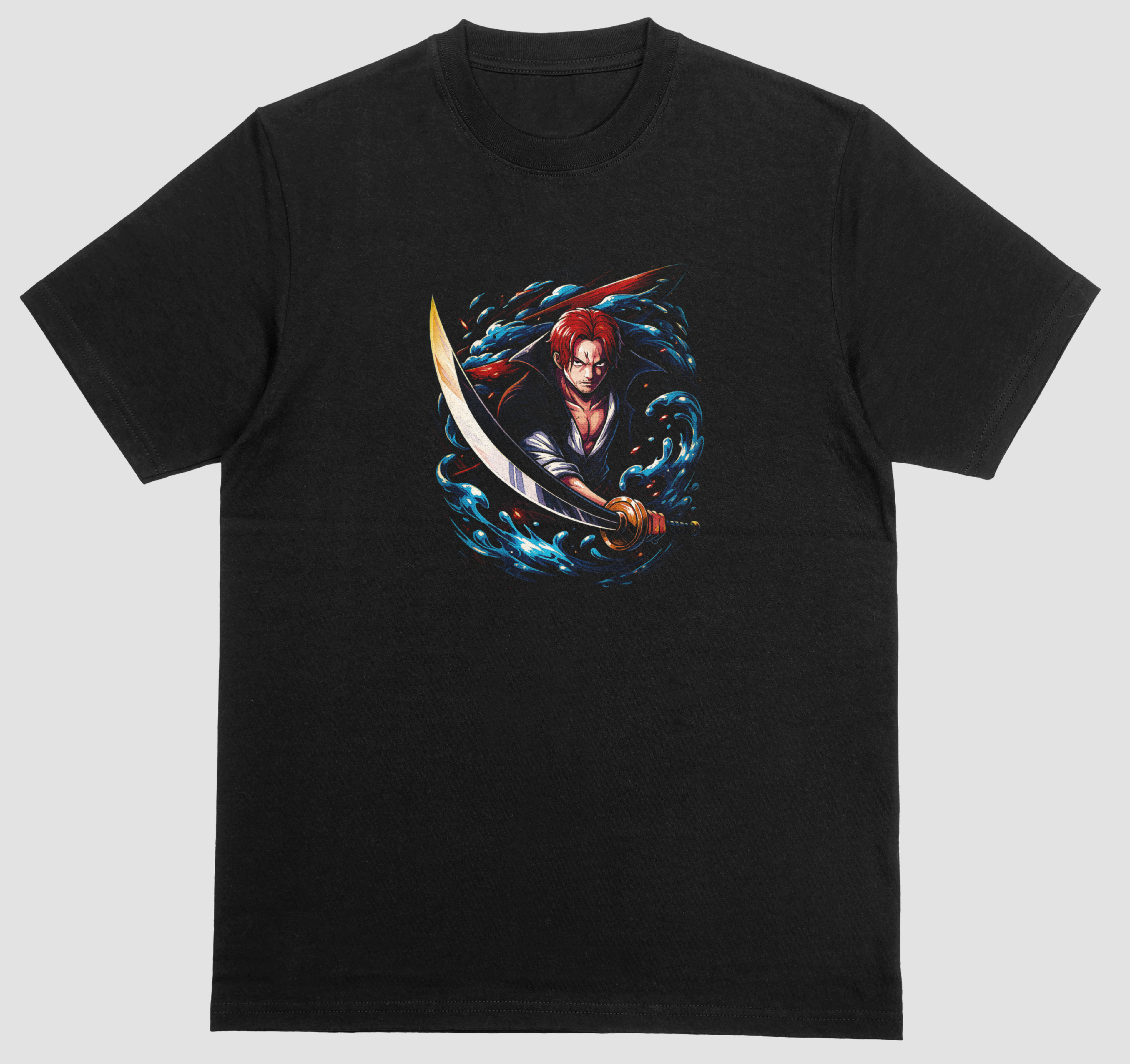 Shanks OP Inspired Graphic Short Sleeve Tee
