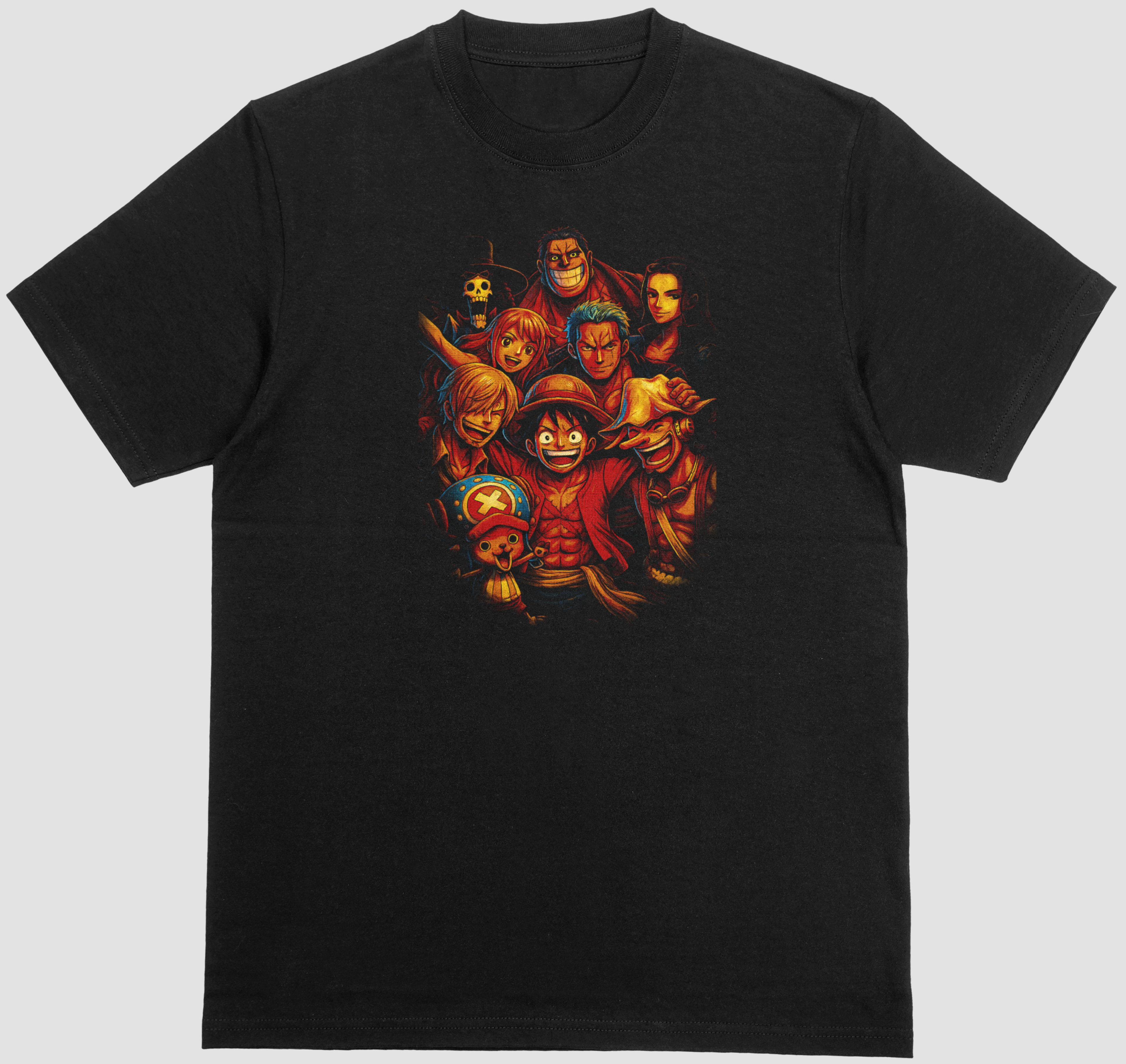 One Piece Inspired Graphic Short Sleeve Tee