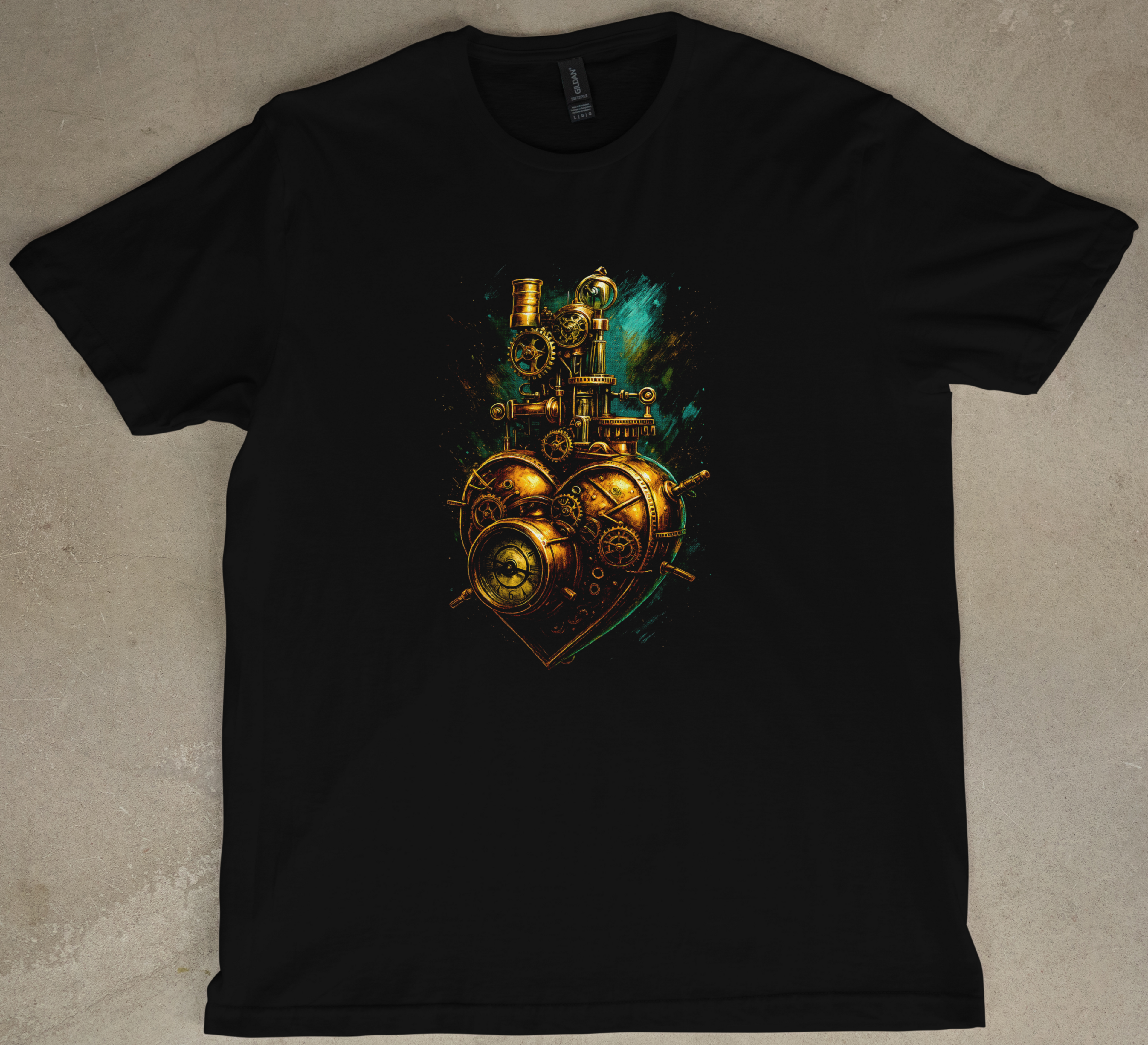 Beating Heart Graphic Short Sleeve Tee