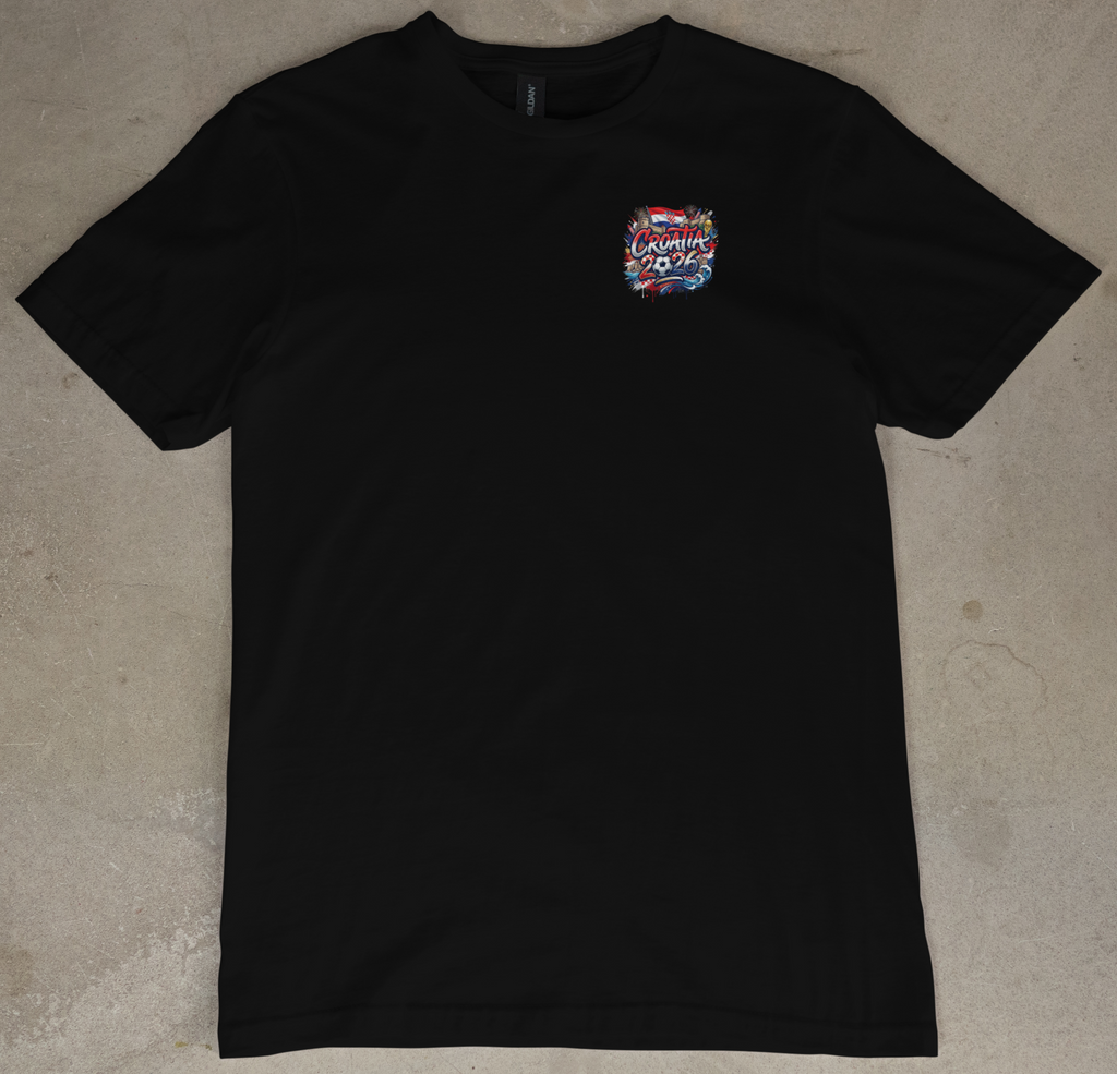 Soccer Croatia Short Sleeve Tee