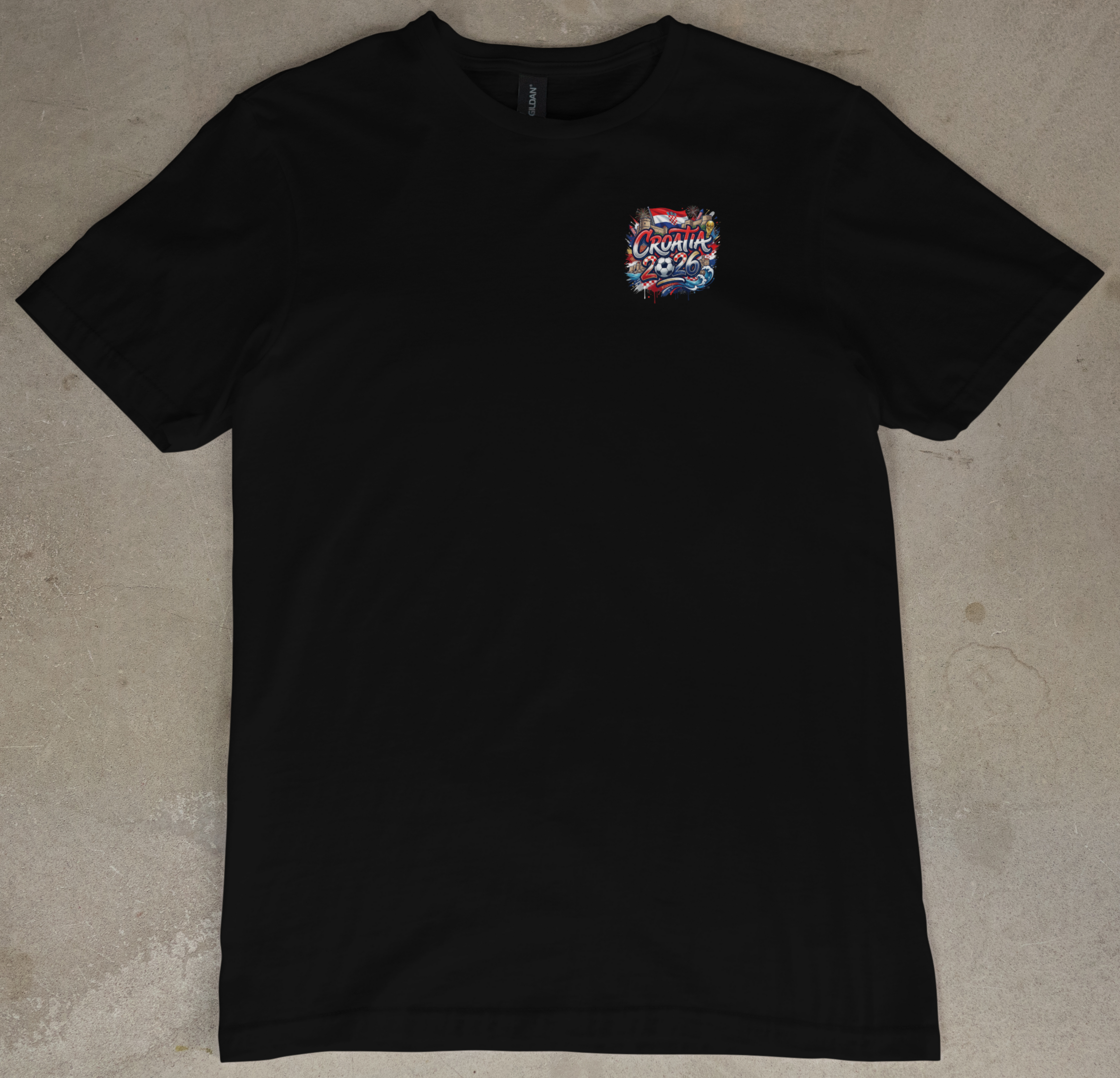 Soccer Croatia Short Sleeve Tee
