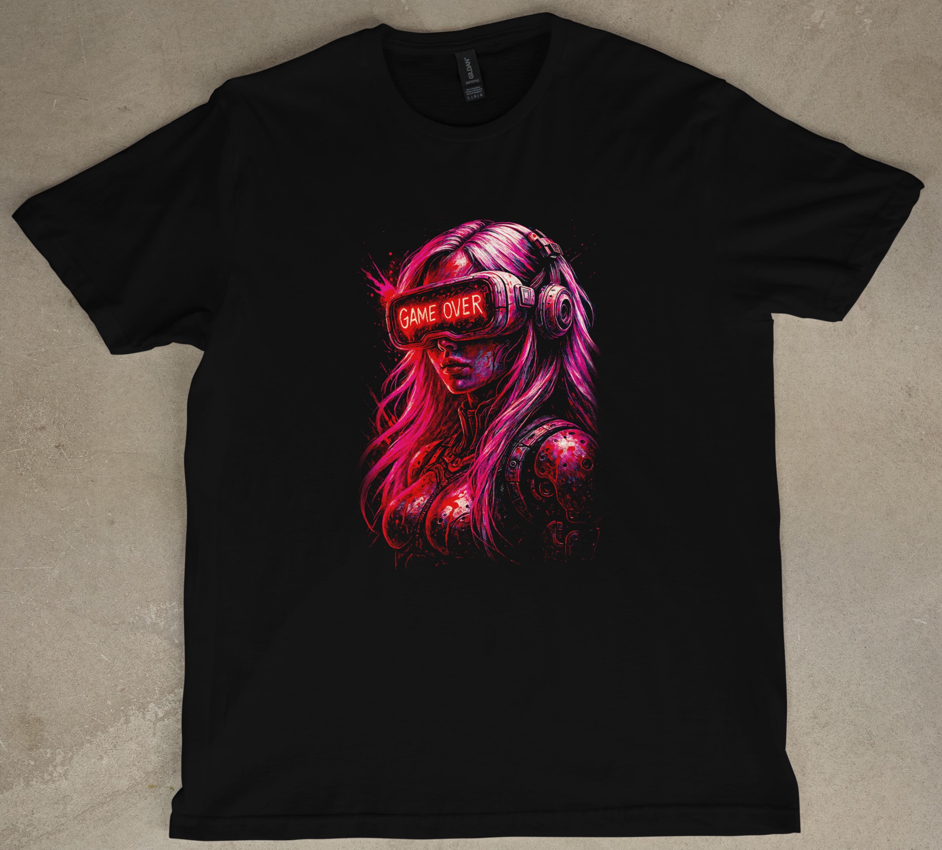 Game Over Graphic Short Sleeve Tee