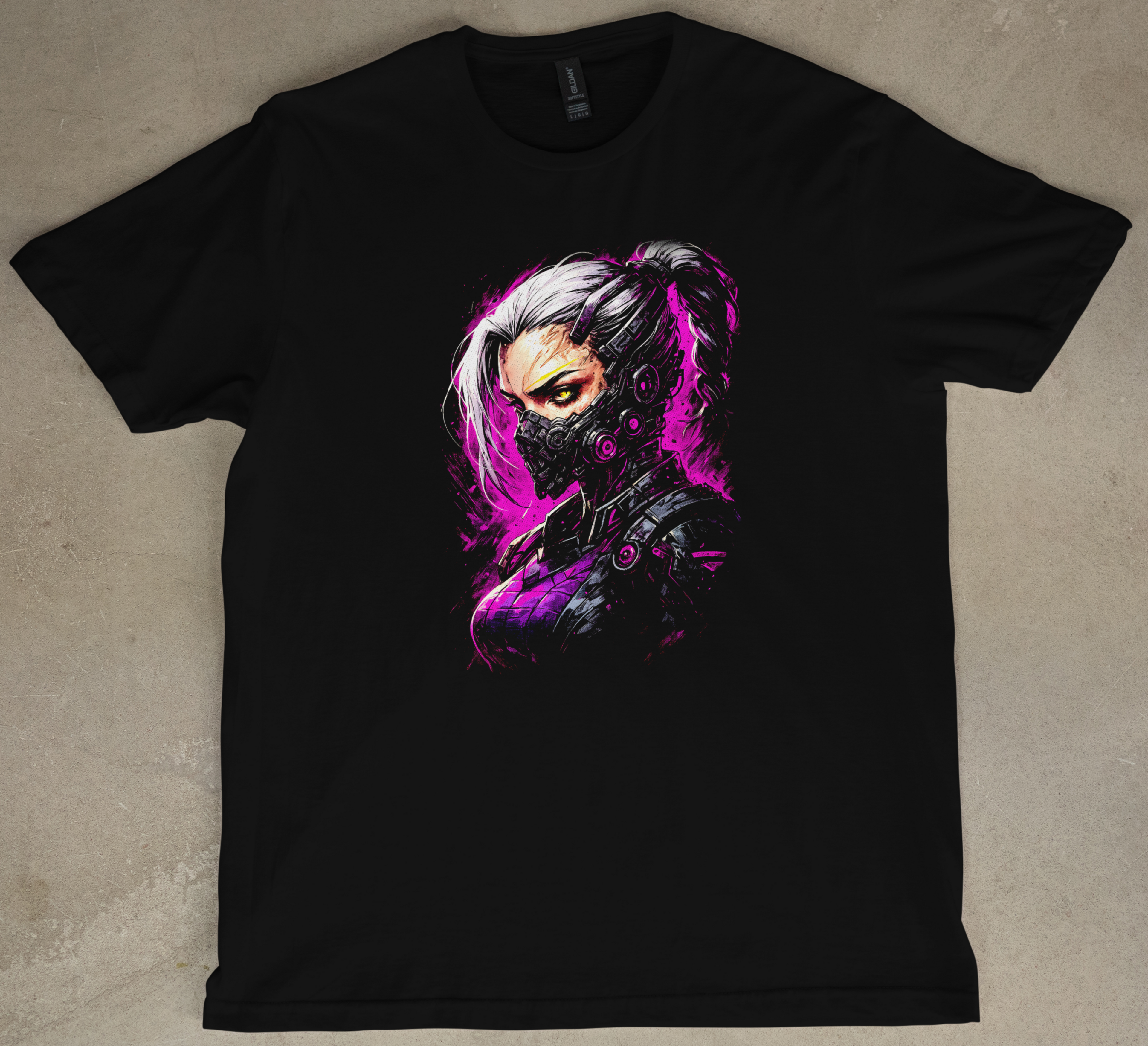 Pink Hunter Graphic Short Sleeve Tee