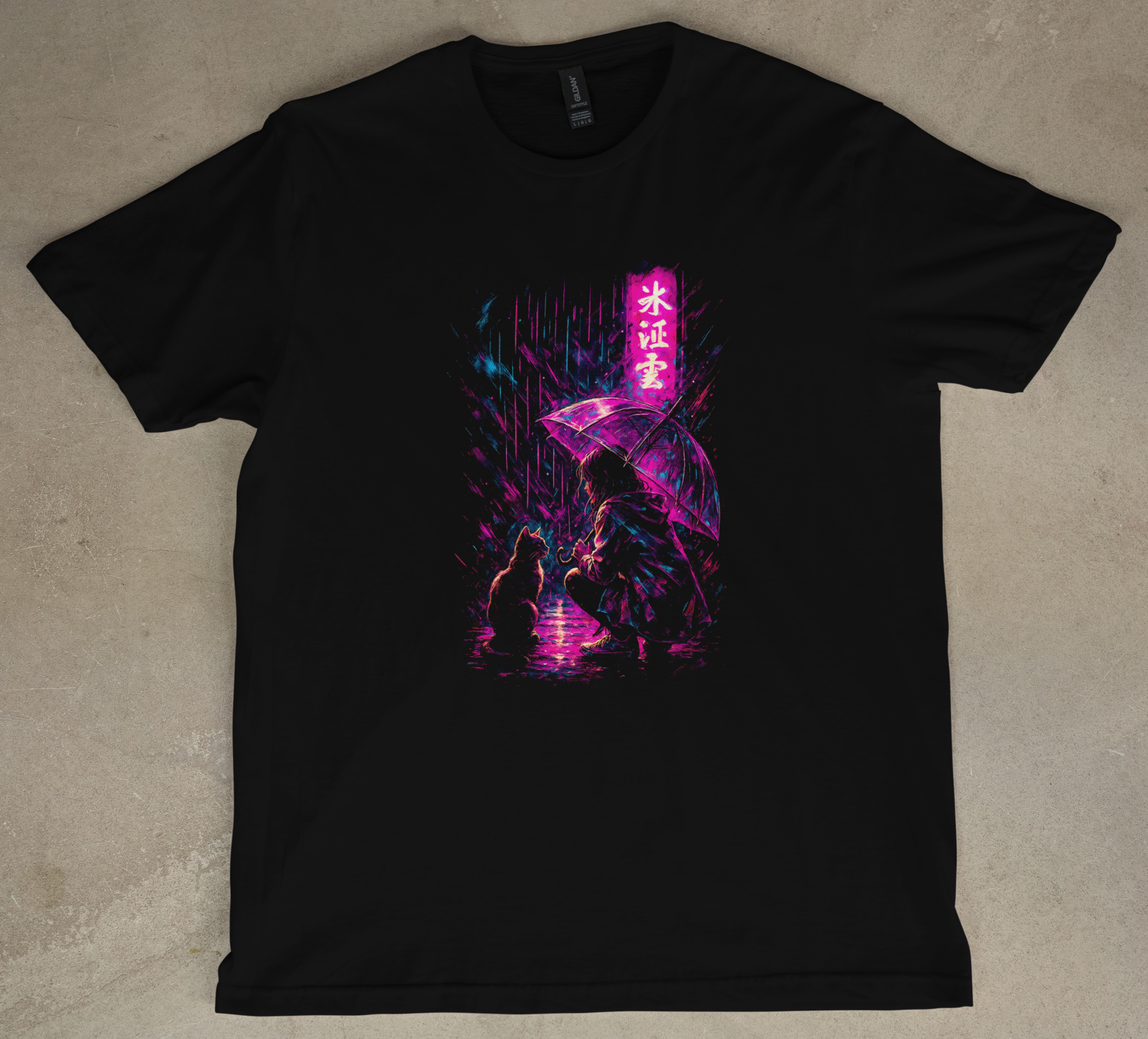Under The Rain Graphic Short Sleeve Tee