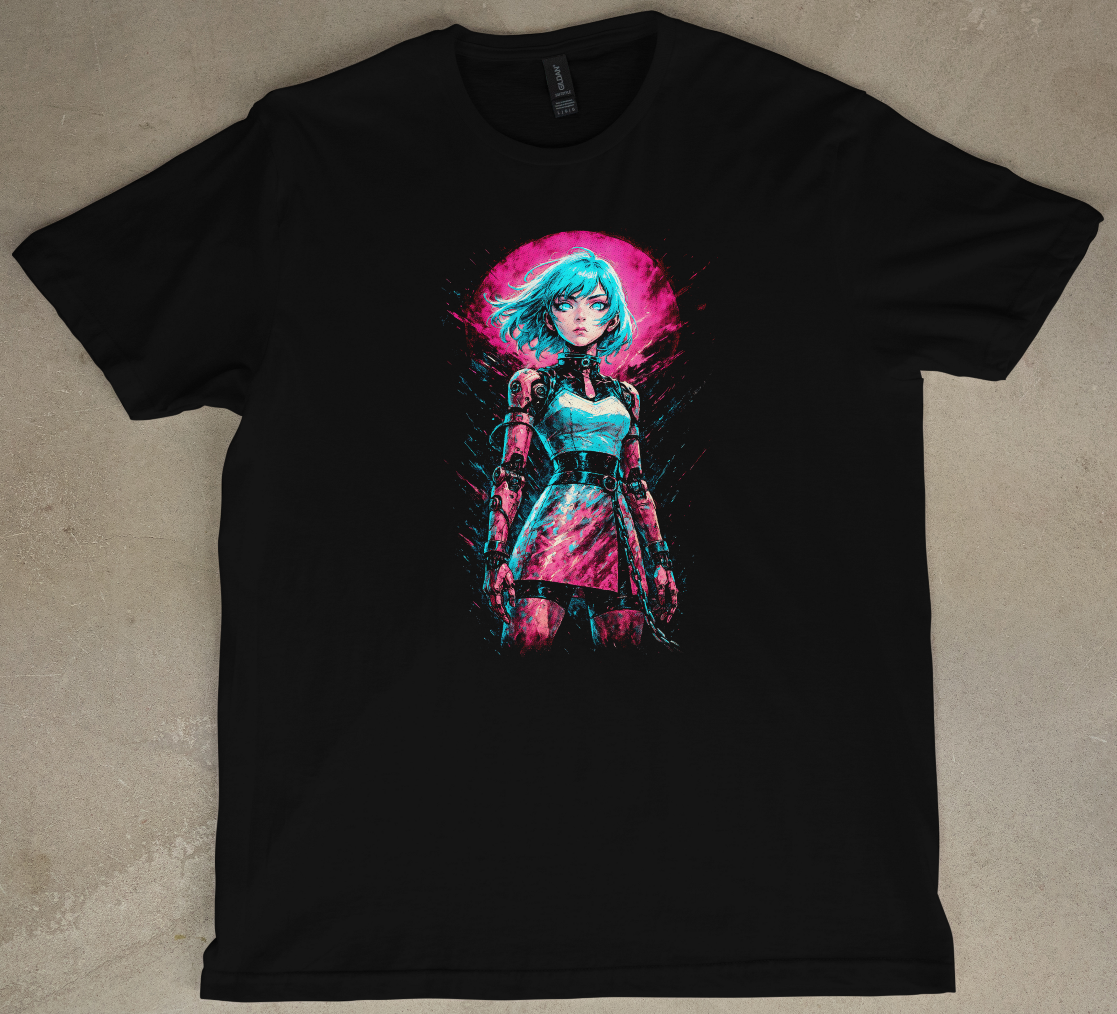 Bubble Moon Graphic Short Sleeve Tee