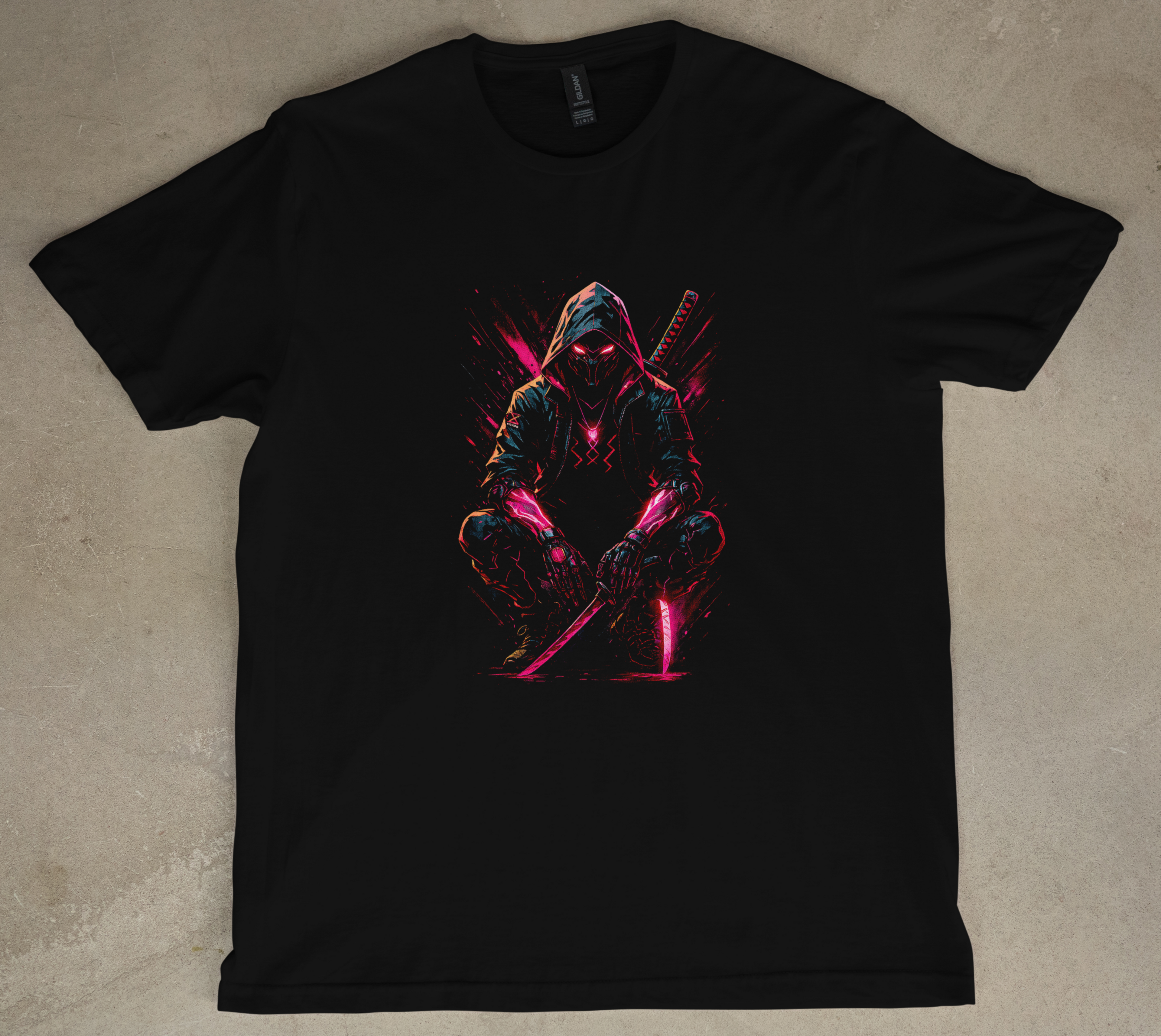 Cyber Ninja Graphic Short Sleeve Tee