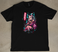 Cat Beats Graphic Short Sleeve Tee