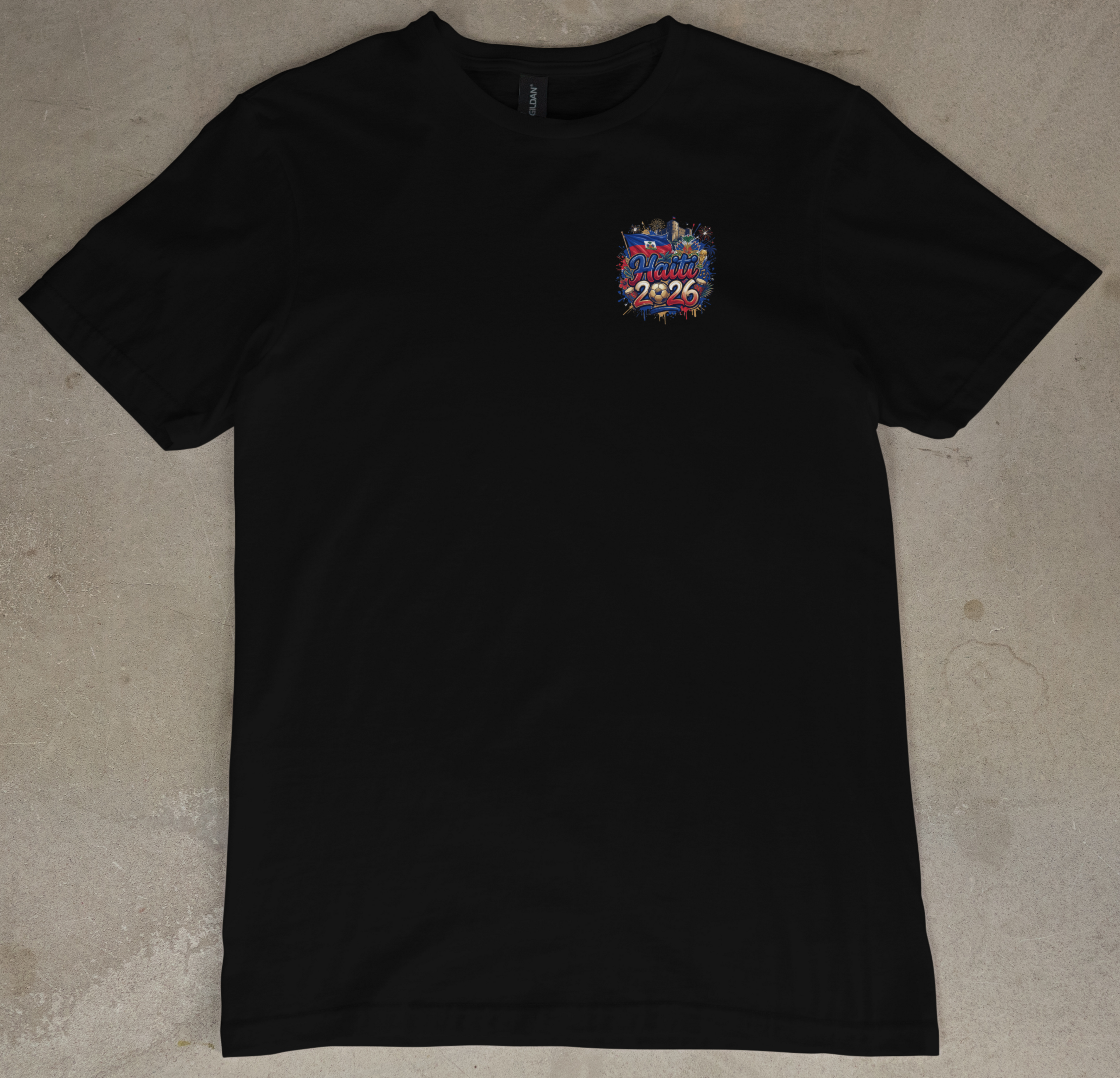 Soccer Haiti Short Sleeve Tee
