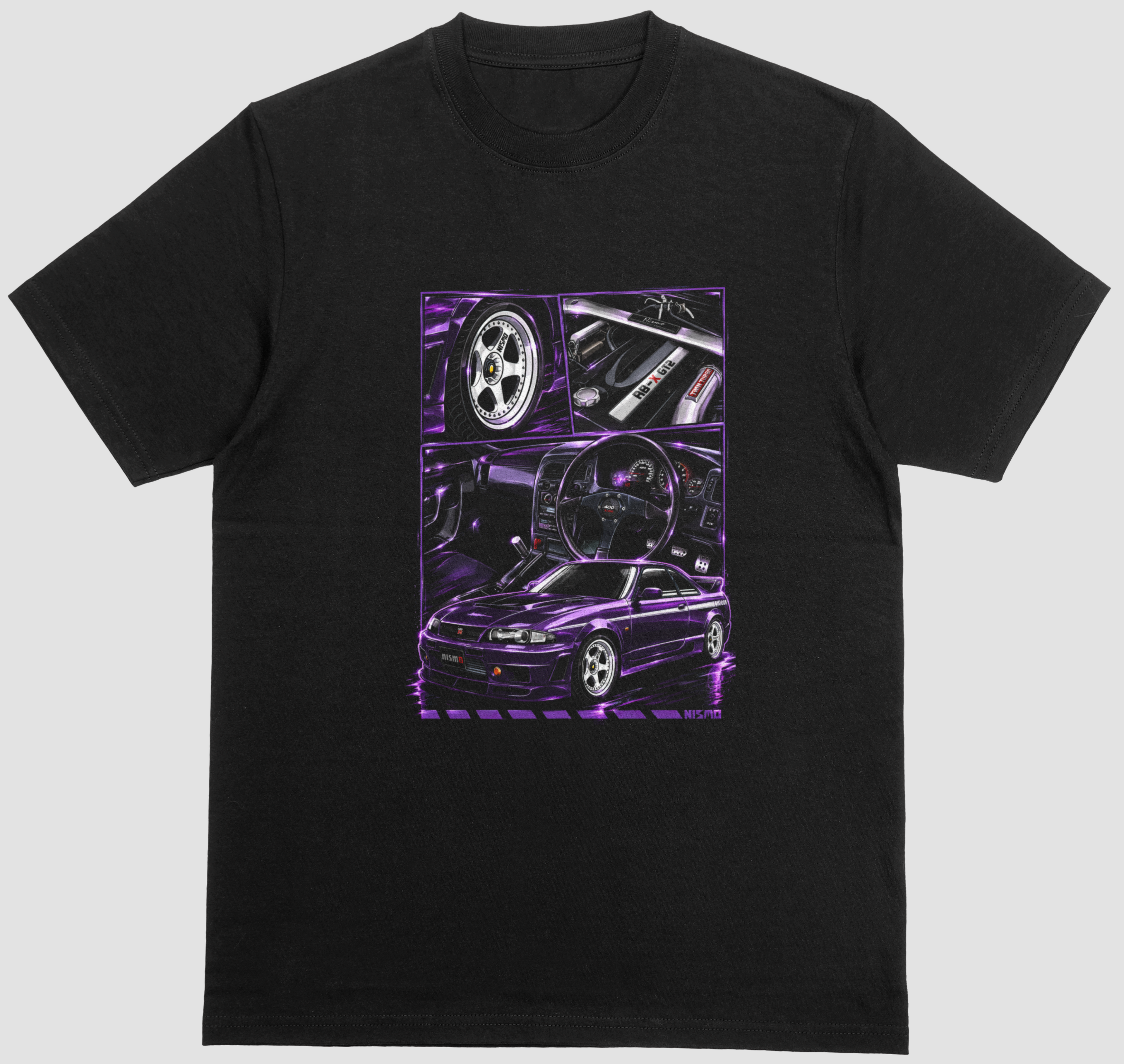 Purple Haze Graphic Short Sleeve Tee