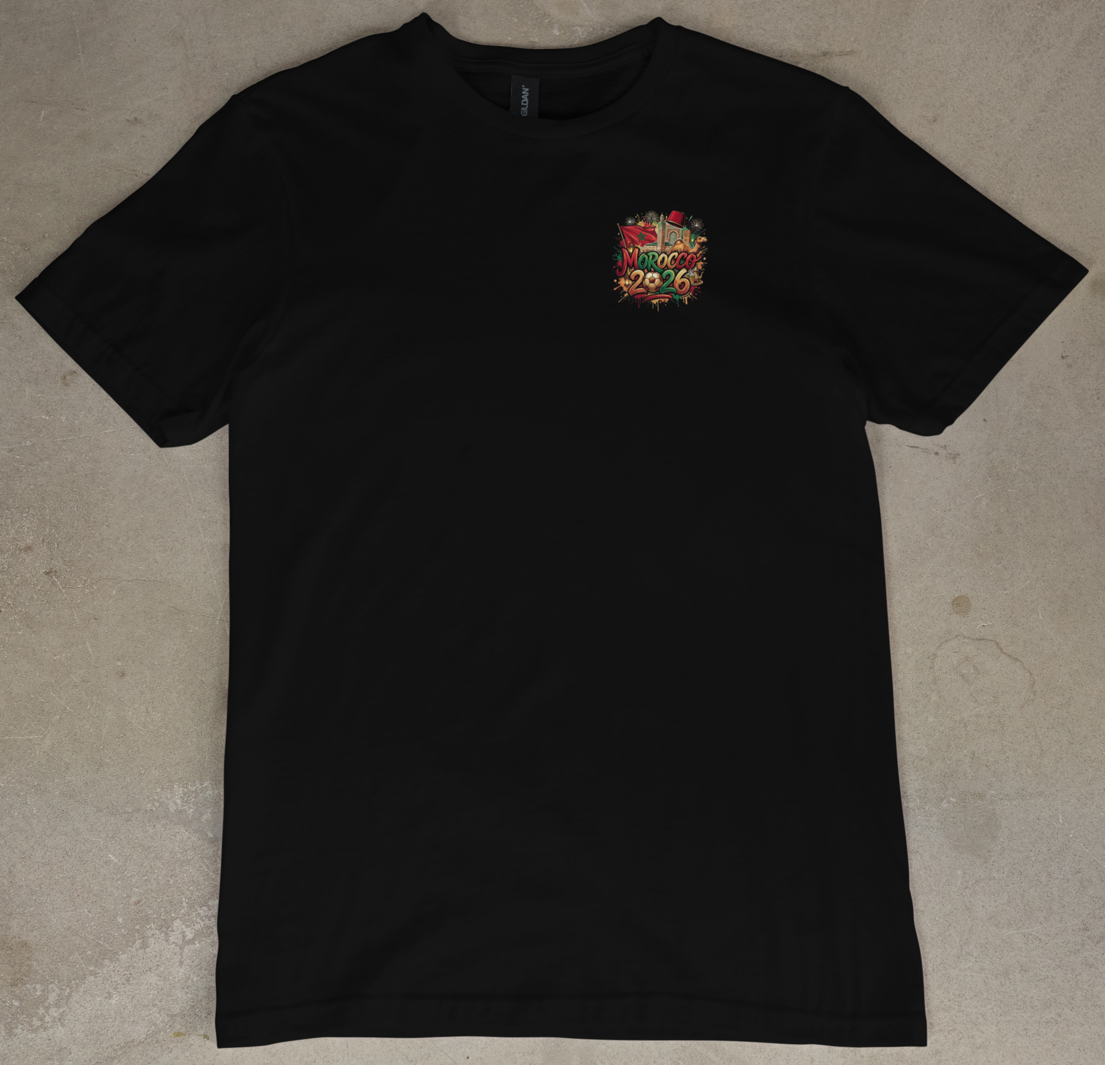 Soccer Morocco Short Sleeve Tee