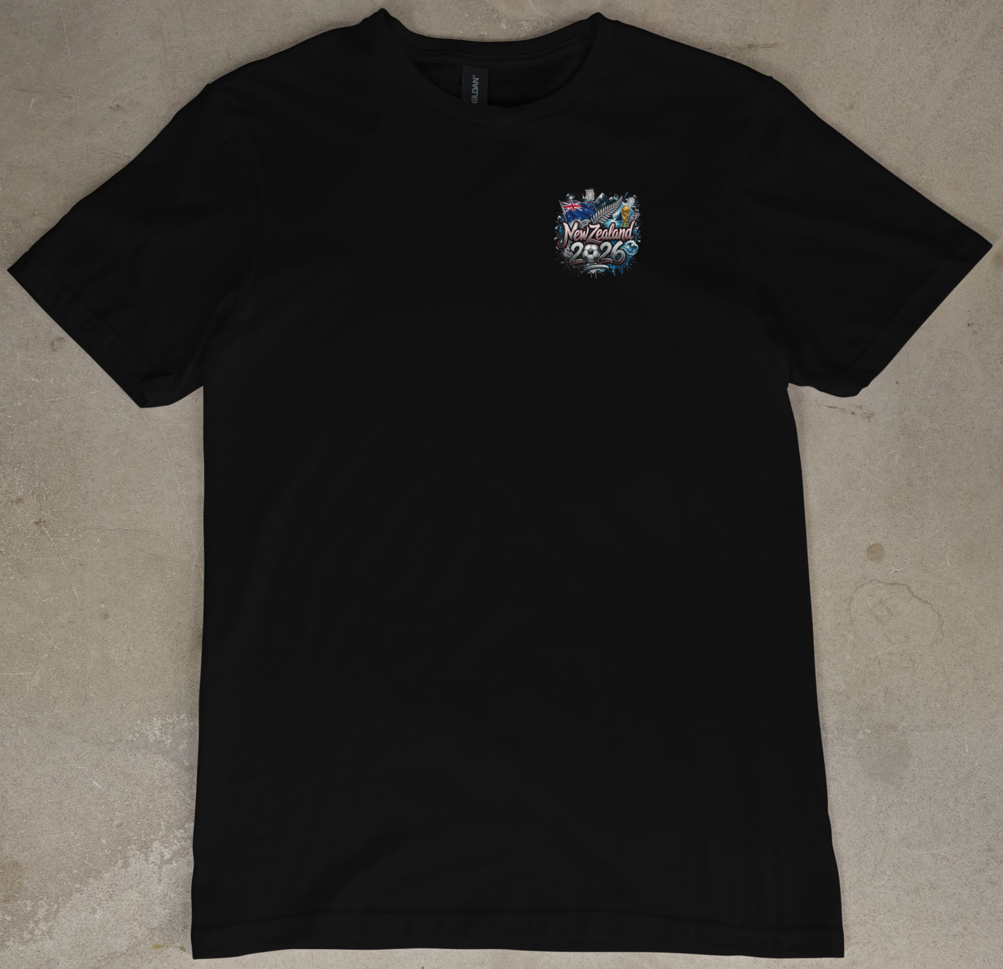 Soccer New Zealand Short Sleeve Tee