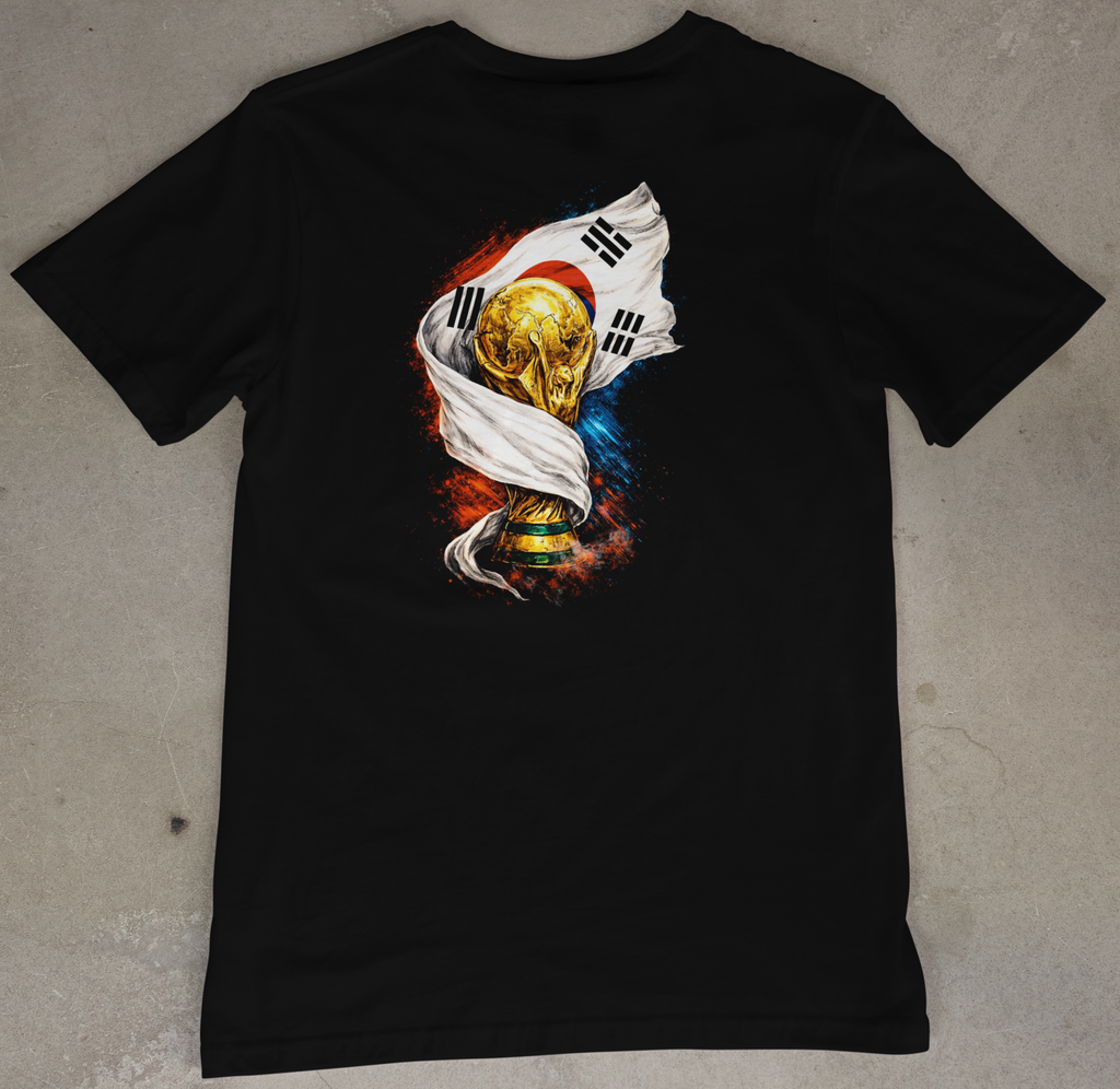 Soccer South Korea Short Sleeve Tee