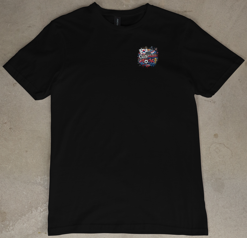 Soccer South Korea Short Sleeve Tee