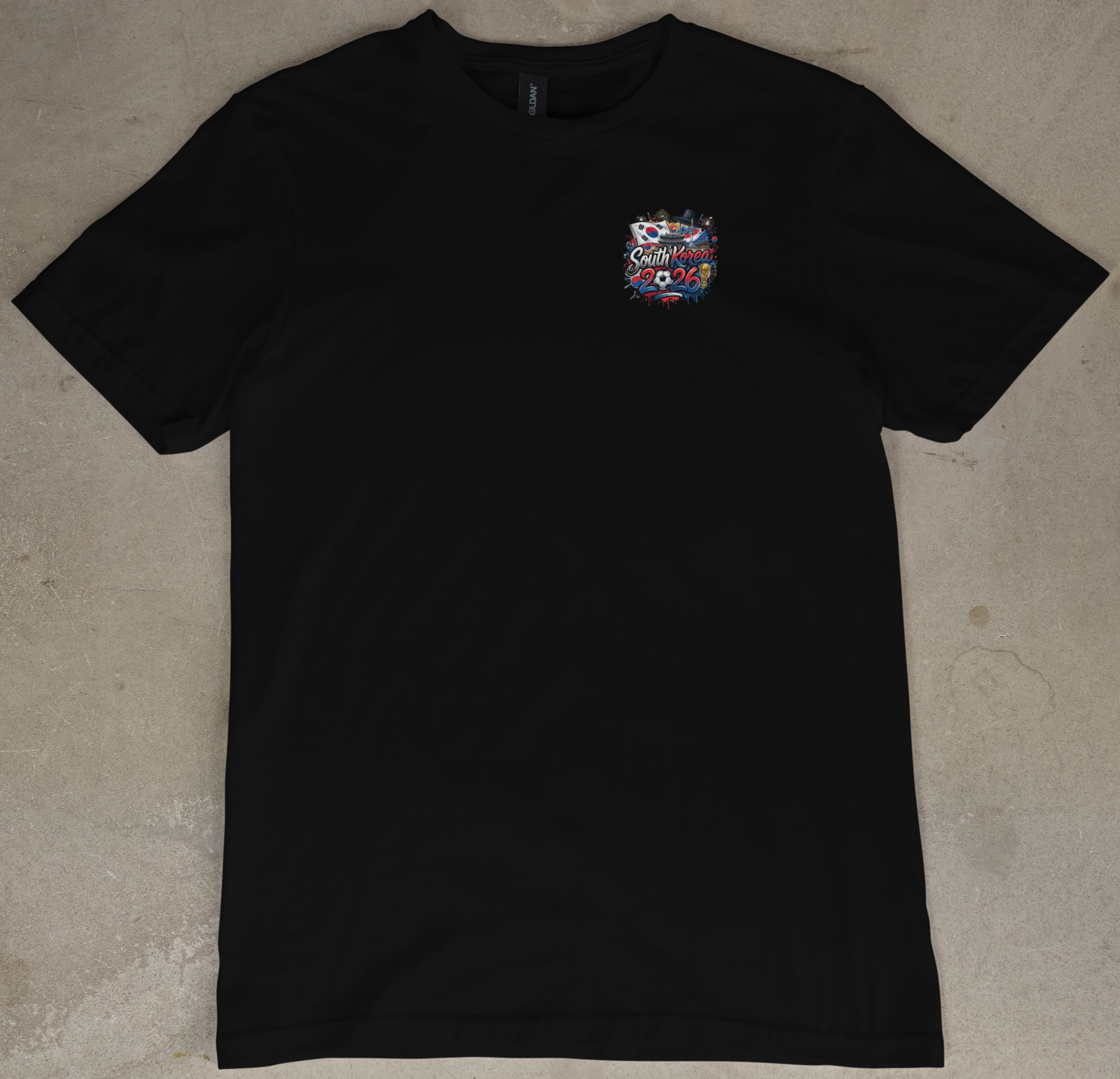 Soccer South Korea Short Sleeve Tee