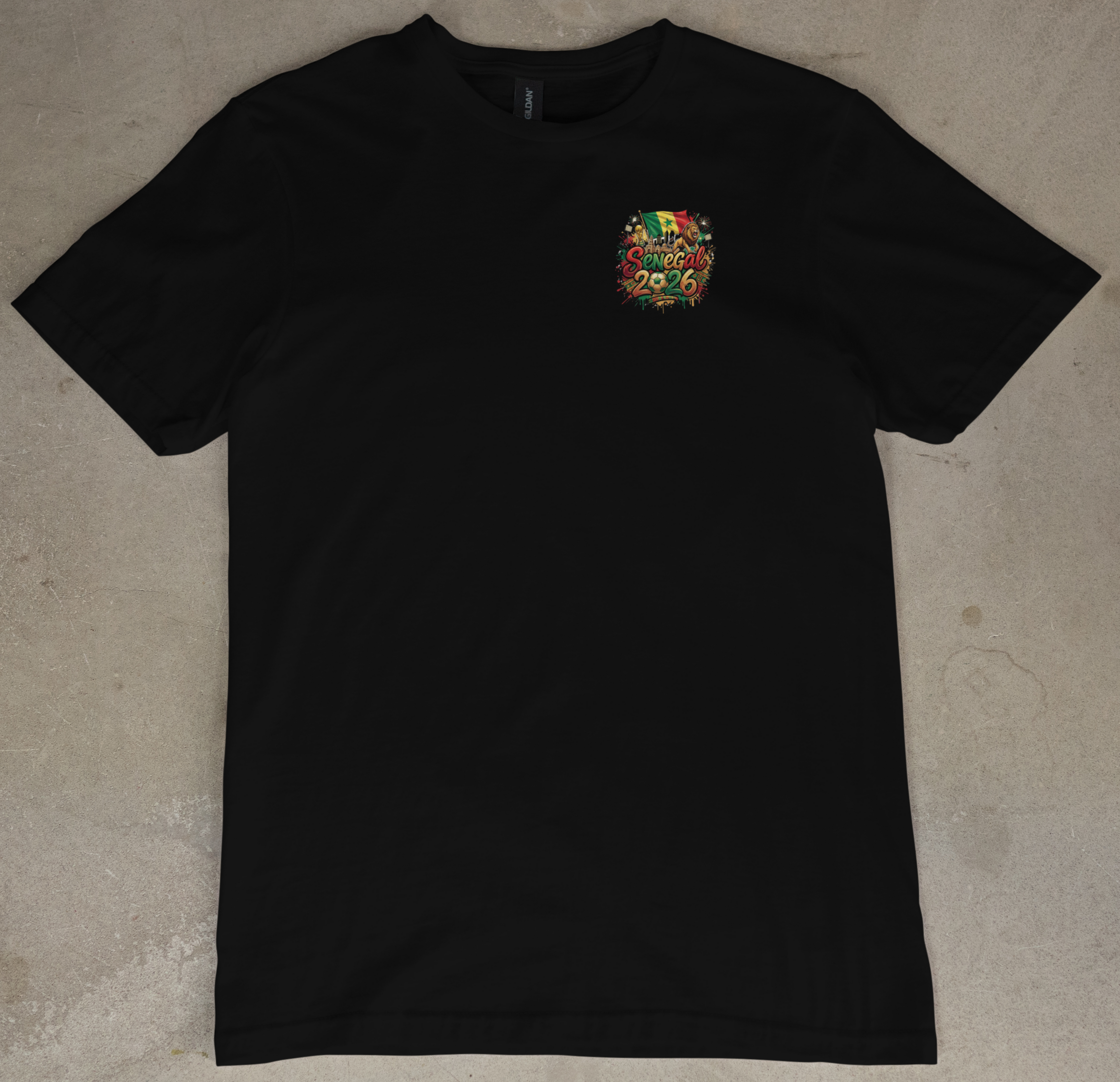 Soccer Senegal Short Sleeve Tee