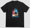 Soldier Lifting Flag Graphic Short Sleeve Tee