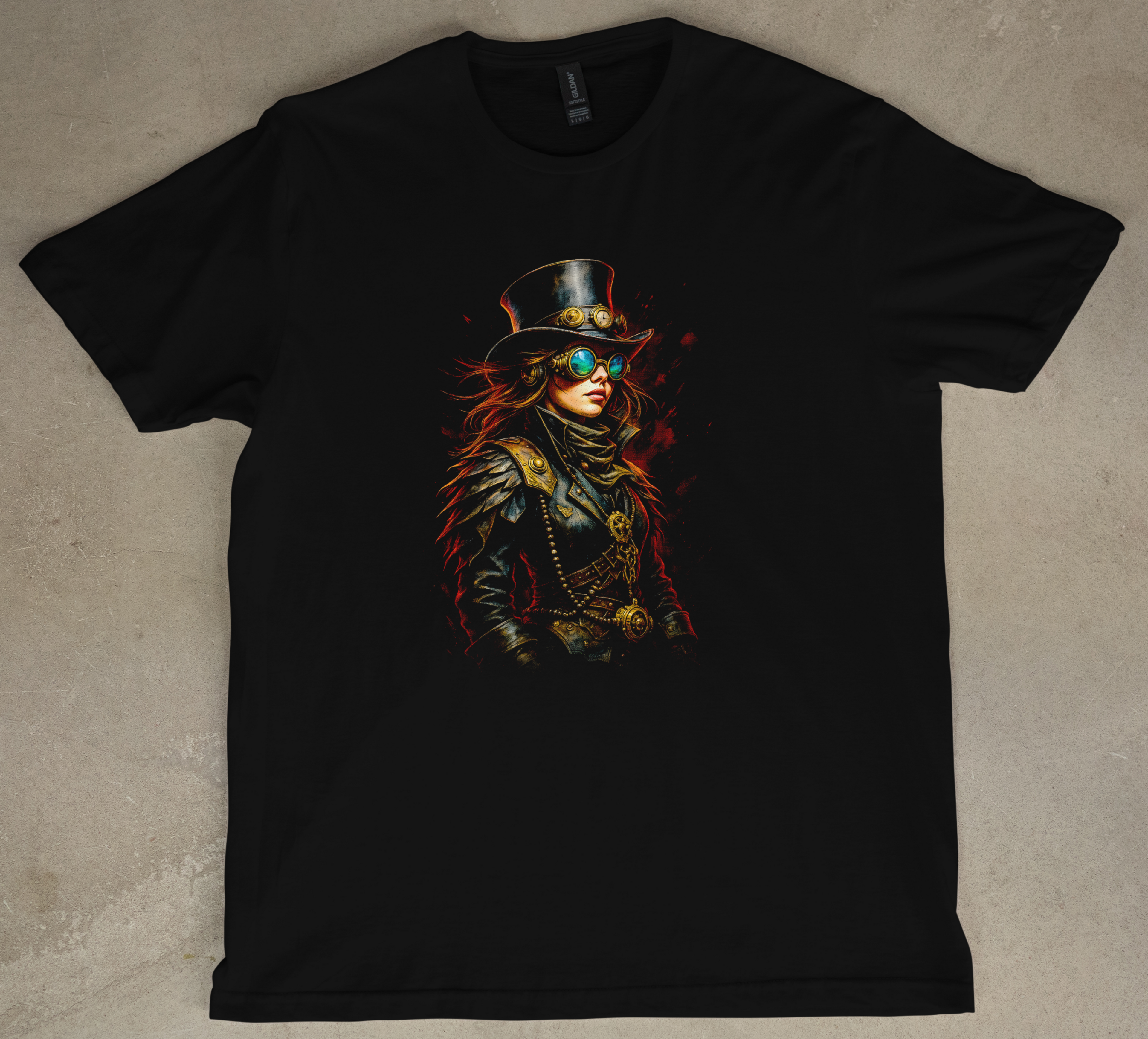 Clockwork Hatter Graphic Short Sleeve Tee