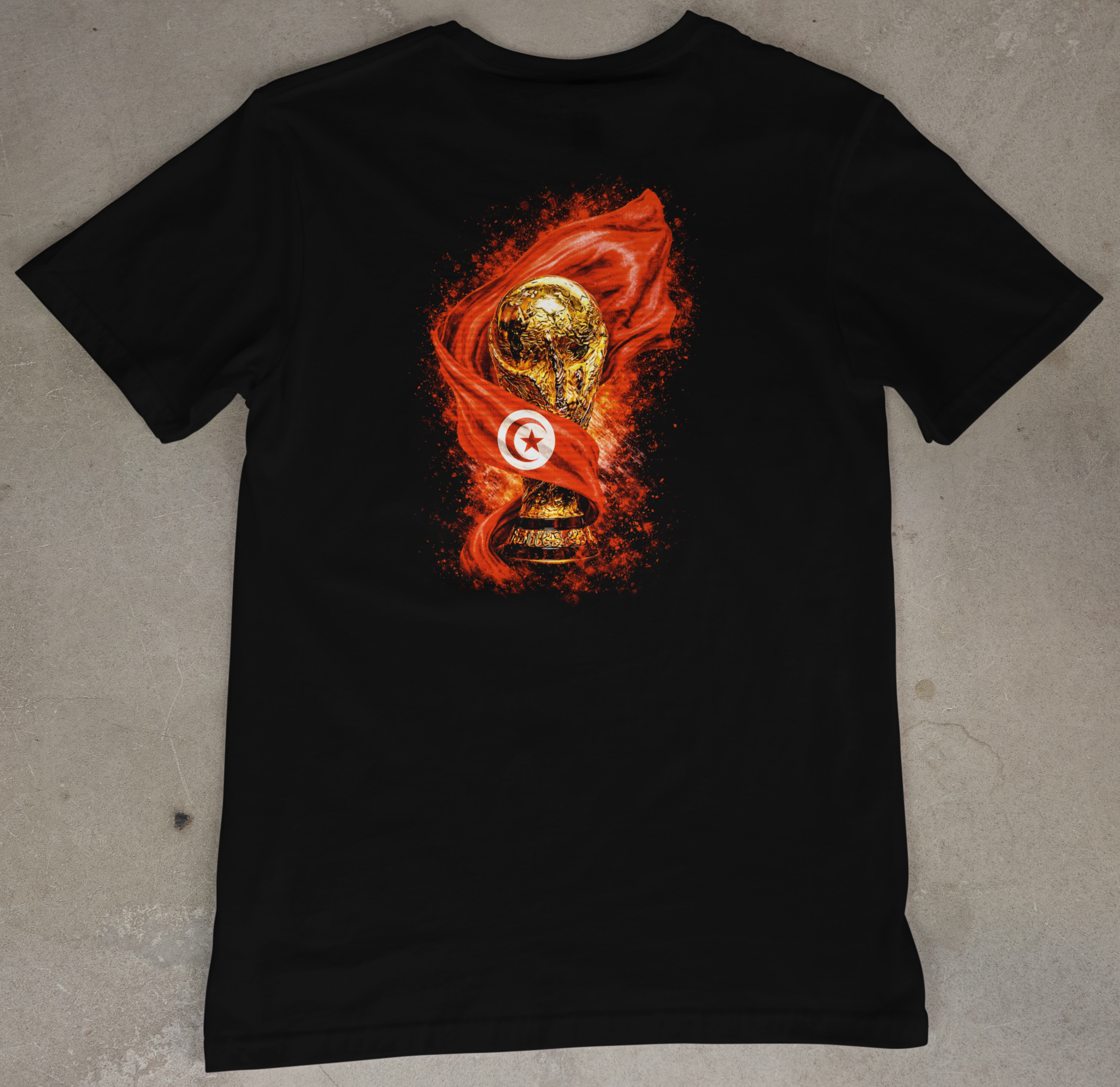 Soccer Tunisia Short Sleeve Tee
